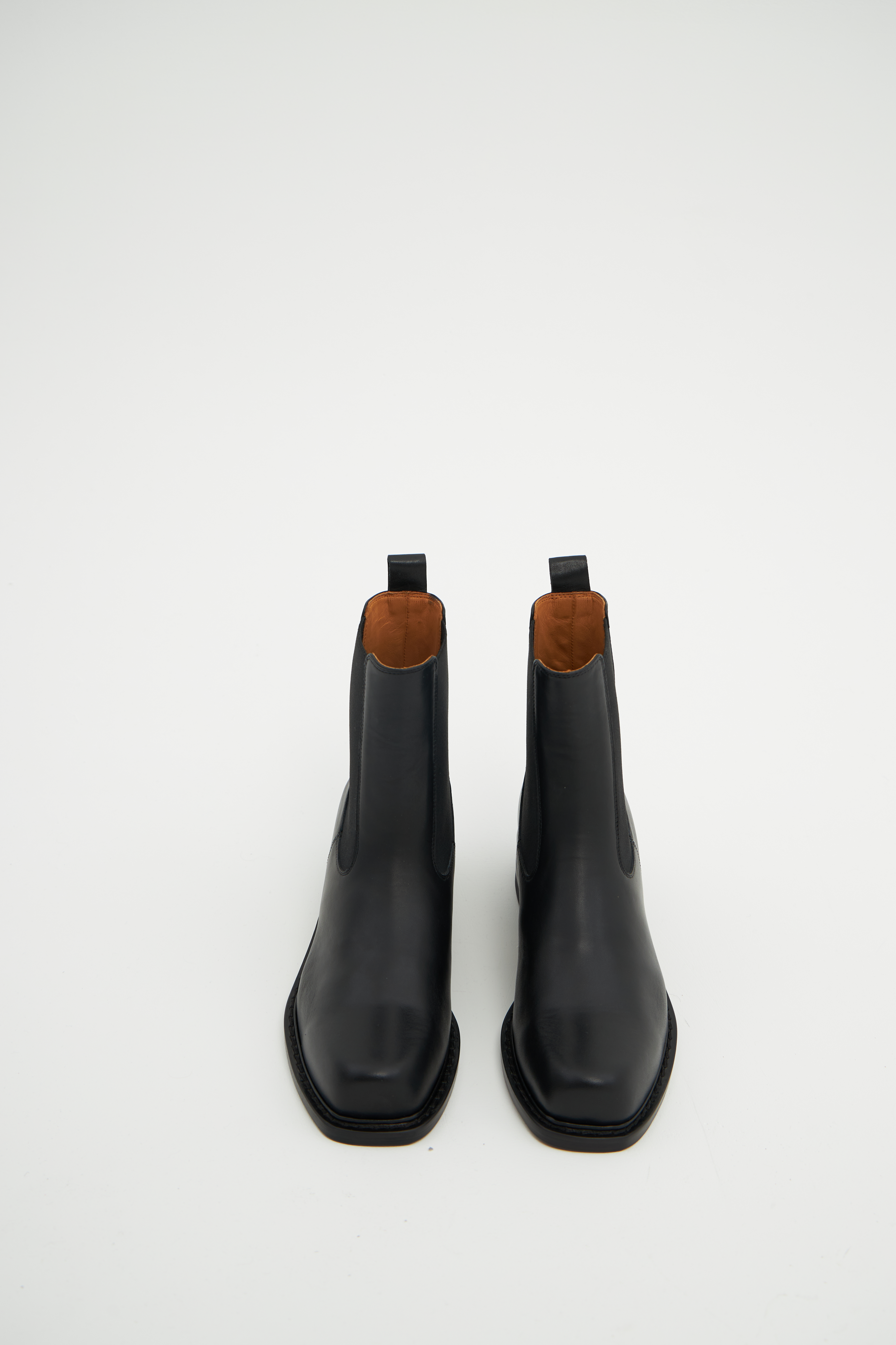 Ботинки-челси черного цвета (кожа), photo 2