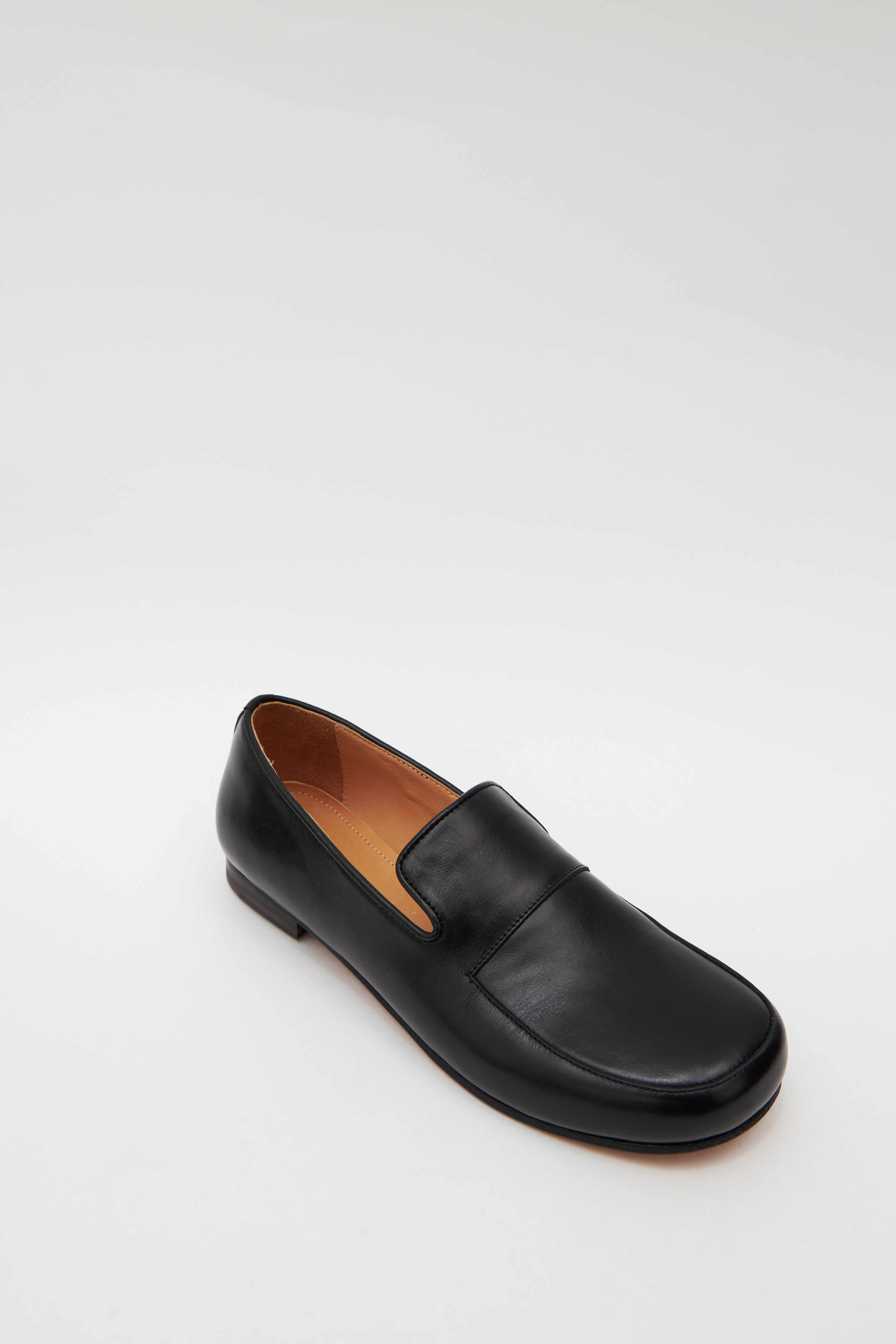 Лоферы черного цвета (кожа), фото 1