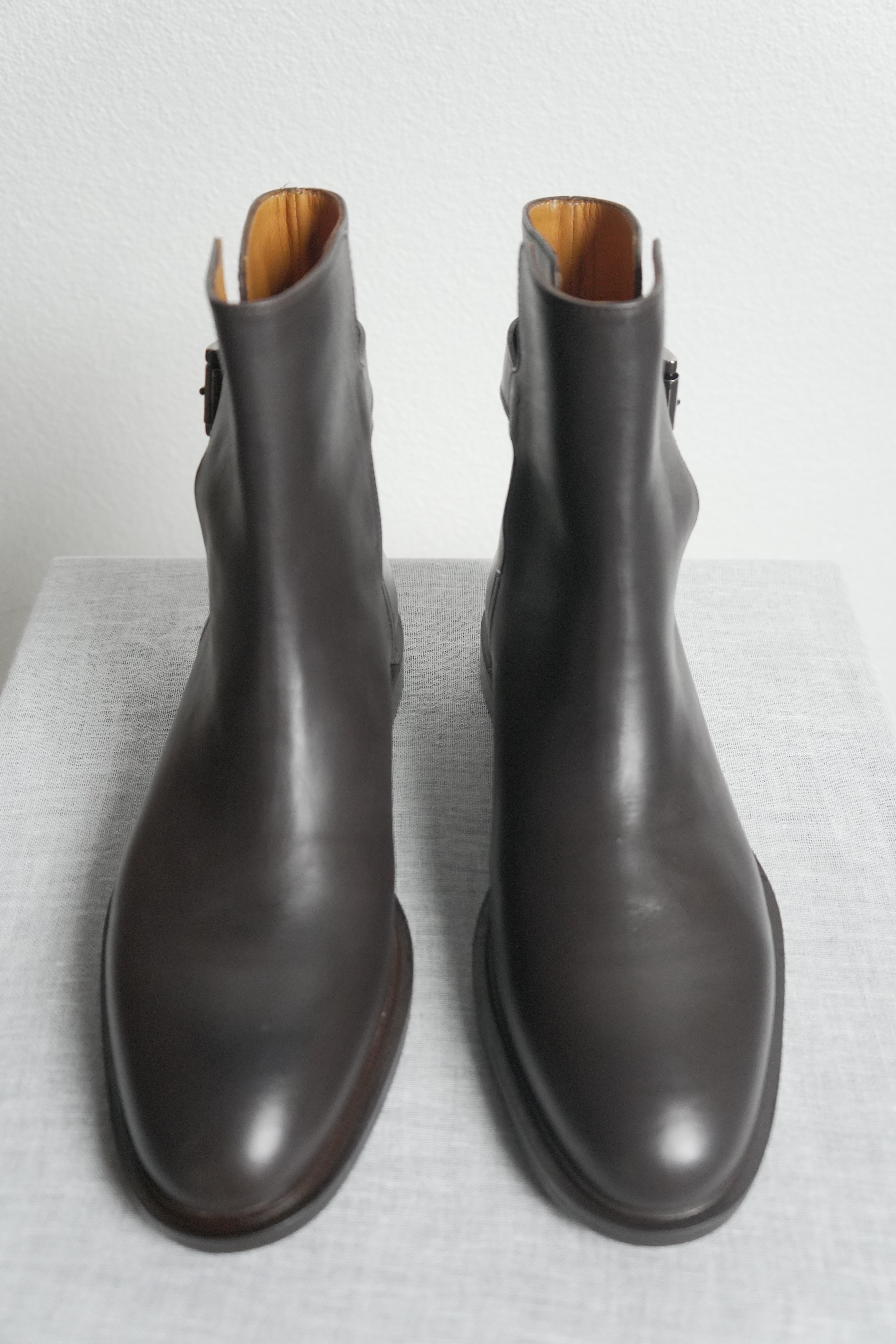 Полусапоги чёрная кожа, фото 2