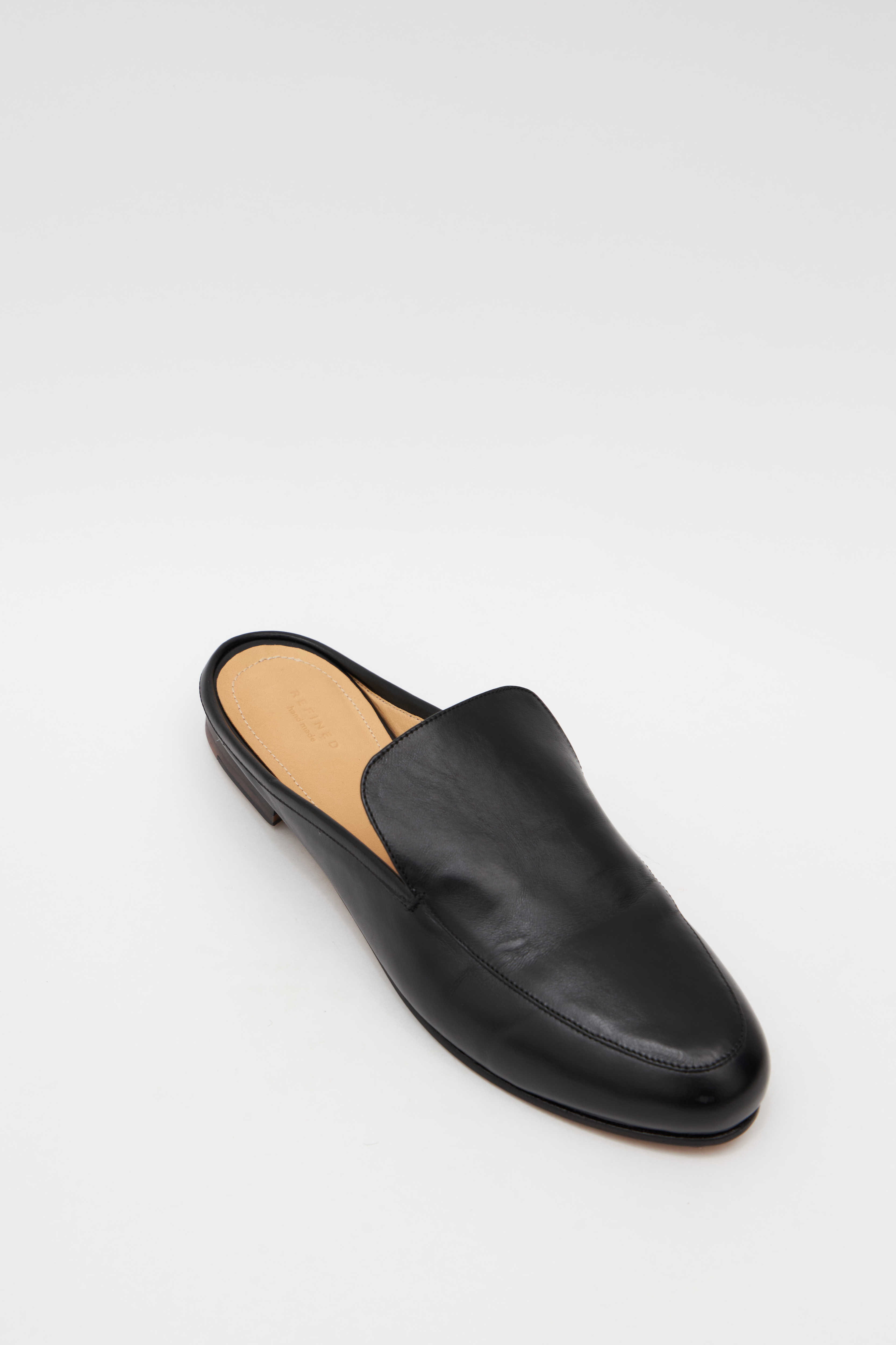 Мюли из черной кожи, photo 1